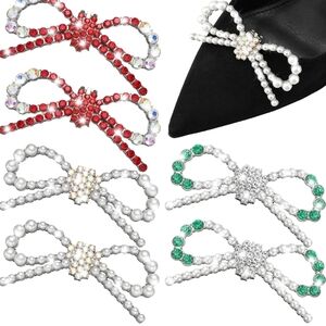 Elegant Shoe Clip Bows